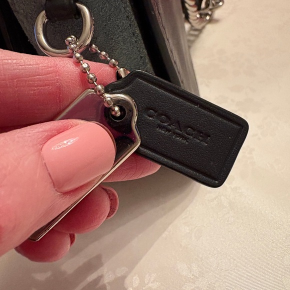 COACH Swagger Tea Rose Shoulder Bag in Blue - Picture 7 of 16